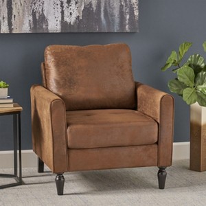 Modern Club Chairs Upholstered Club Chair Single Sofa Chair For Living Room-Christopher Knight Home - 1 of 4