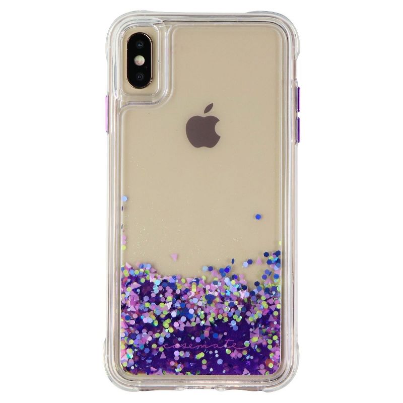 Case-Mate Glow Waterfall Case for iPhone XS Max - Purple Glow, 3 of 5