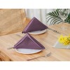 Unique Bargains Restaurant Wedding Banquet Sateen Napkins 20 x 20 Inches 6 Pcs - 2 of 4