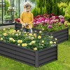 Raised Garden Bed, Metal Raised Garden Beds Outdoor, Rectangular Planter Box for Planting Plants, Vegetables and Flower - 2 of 4