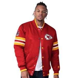 NFL Kansas City Chiefs Starter Satin Jacket : Target