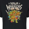Women's - Teenage Mutant Ninja Turtles - Ninja Warriors Cropped Graphic T-Shirt - 2 of 4
