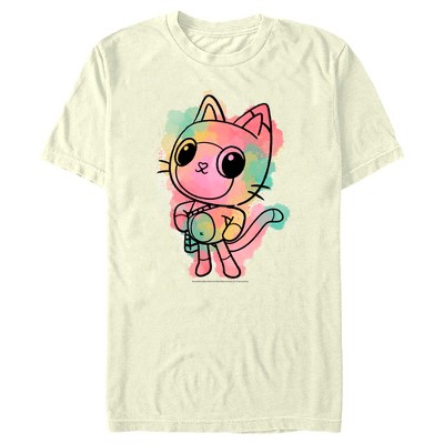 Boy's Gabby's Dollhouse Cakey Paws Big Face T-shirt - White - X Large :  Target