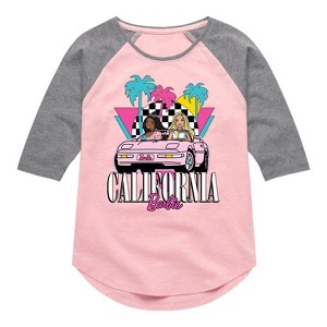Girls' Barbie California  - Light Pink/Ath Hea - Small - 1 of 3