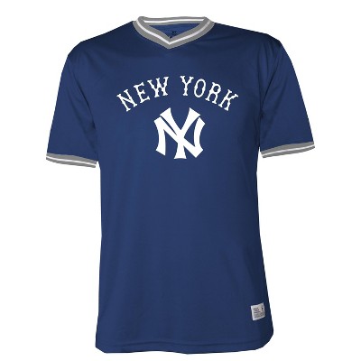 Mlb New York Yankees Men's Short Sleeve V-neck Jersey - S : Target