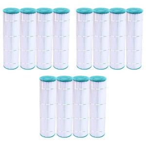 Hurricane 12 Pack HF7489-04 Advanced Pool Filter Cartridge for PA112, Unicel C-7489, Filbur FC-1275, Hayward Super-Star-Clear C-4500, C-4520, CX875XRE - 1 of 4