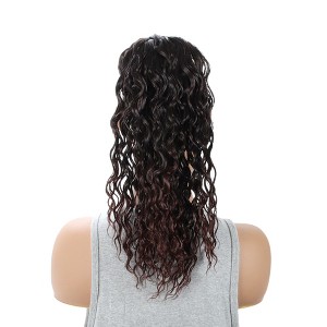 Unique Bargains Women's Latin American Curly Ponytail Long Hair Hair Extensions High Temperature Fiber 16IN 1 Pc - 1 of 4