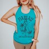 Simply Sage Market Hawaii The Aloha State Hula Racerback Tank - 3 of 4