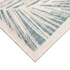 Liora Manne Carmel  Indoor/Outdoor Rug  Aqua.. - 4 of 4