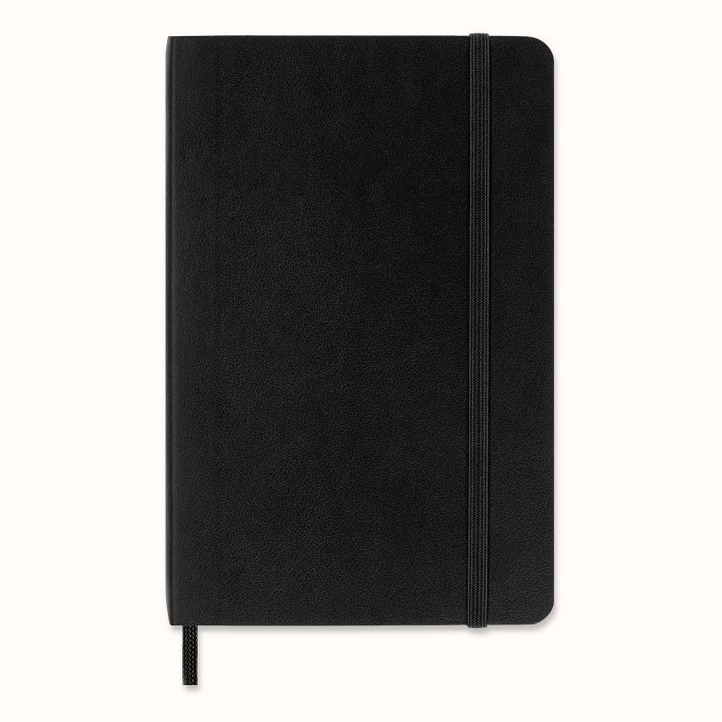 Moleskine 192pg Ruled Pocket Notebook 3.5&#34;x 5.5&#34; Black Softcover, 2 of 7