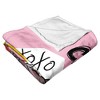 Hasbro Mr. Potato Head Catch Peelings Silk Touch Throw Blanket 50x60 Inches - 4 of 4