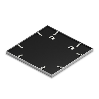 Gold Aluminum 9x12 Picture Frame with Glass Mat