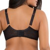 Smart & Sexy Women's Plus Size Retro Lace & Mesh Unlined Underwire Bra - 3 of 4