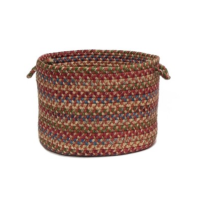 Colonial Mills Twilight Utility Basket, 14 by 10-Inch, Rosewood, Multicolor (TL70A014X010)