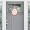 Big Dot of Happiness Bride Squad - Hanging Porch Rose Gold Bridal Shower or Bachelorette Party Outdoor Decorations - Front Door Decor - 1 Piece Sign - 2 of 4