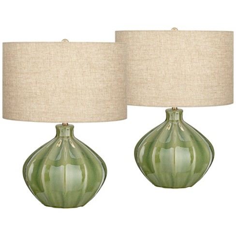 Bedside lamps hot sale green