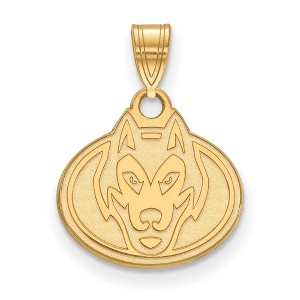 Black Bow Jewelry 14k Yellow Gold St. Cloud State Huskies NCAA Small Pendant - 1 of 3