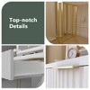Makeup Vanity Desk With Mirror And Lights, Vanity Table With 5 Drawers, Side Cabinet, Storage Shelves, Modern Vanity Table For Bedroom - 3 of 4