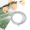 Unique Bargains Faux Pearl Handbag Strap Silver Tone 1 Pc - 4 of 4
