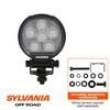 SYLVANIA - Rugged 3.5 Inch Round LED Light Pod - Lifetime Limited Warranty - Flood light 2550 Raw Lumens- for Truck, Car, Boat, ATV, 4x4 (1 PC) - 2 of 4
