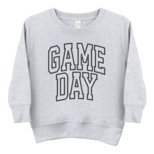 Embroidered Game Day Arched - Toddler Graphic Sweatshirt - 1 of 4