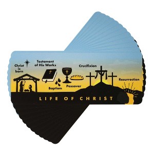 Dicksons Life of Christ Sunrise Silhouette 6.25 inch Paper Bookmark Pack of 12 - 1 of 4