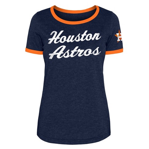 Astros T-shirt Houston Baseball Shirt Gift Game Day Top Shirts Mama Women's  Tee Hippie Summer Fan Women Space City