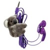 Clip-On Cuddles Animal Clips (6 Pack) - Plush Pals for Pencils, Clothes & More (Monkey, Frog) - image 3 of 4