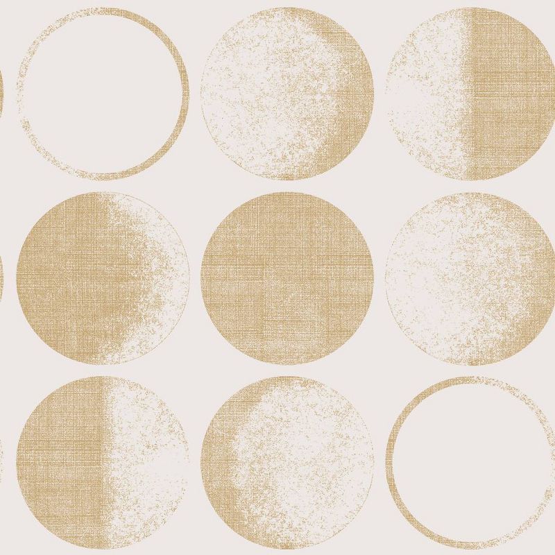 Tempaper 28 sq ft Moons Ivory Sky Peel and Stick Wallpaper, 1 of 7