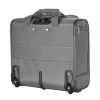 Olympia USA Carry-On Lansing Under the Seat Wheeled Laptop Bag - Heathered Gray - 3 of 4