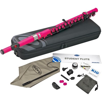 Nuvo Student Plastic Flute Kit Pink
