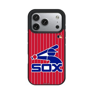 MLB Cooperstown Central Teams Pinstripe Bump Cell Phone Case for Apple iPhone 17 Series - 1 of 4