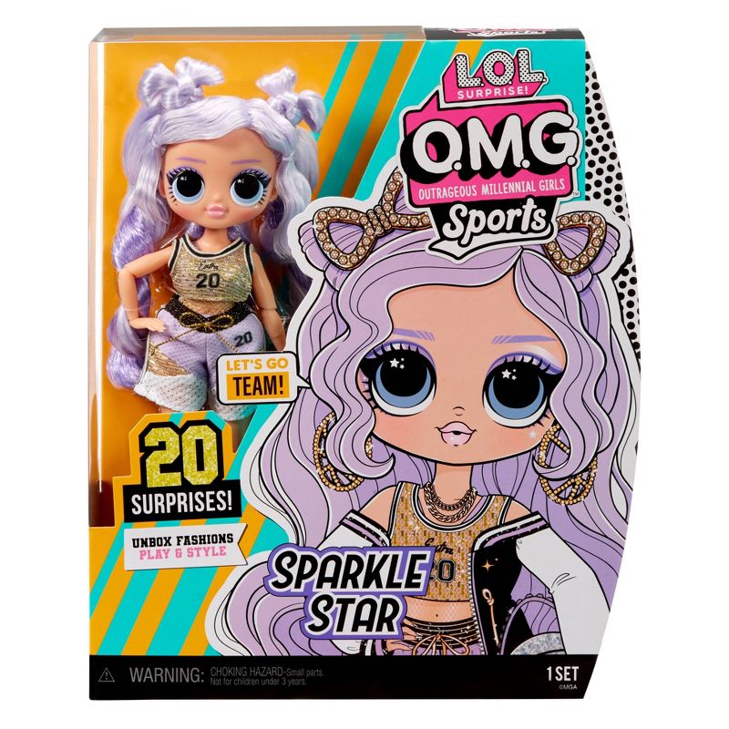 L.O.L. Surprise! OMG Sports Doll S3 Sparkle Star Fashion Doll, 6 of 8