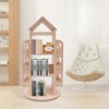 YIYIBYUS Rotating Bookshelf 360 Display Floor Standing Bookcase Storage Rack for Kids Children's Bookshelf - 2 of 4