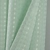RT Designer Collection Bento Waffle Jacquarduard Shower Curtain 70" x 72" Sage - 4 of 4