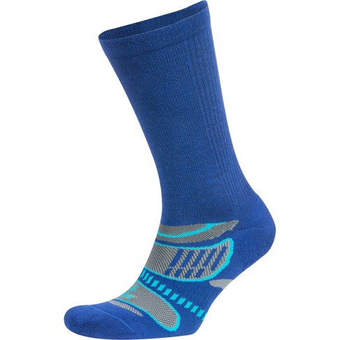 Balega Ultralight Crew Running Socks - Medium - Cobalt/light Gray : Target