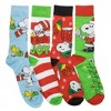 Mens Peanuts Christmas Snoopy Socks 12 Days of Giving Gift Box - 3 of 4