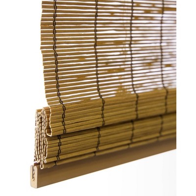 Chicology Light Filtering Bamboo Roman Shade