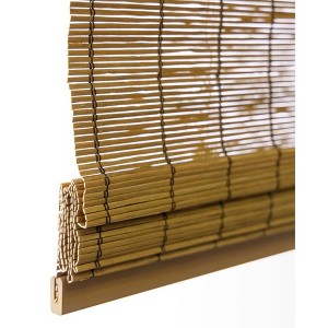 Chicology Light Filtering Bamboo Roman Shade - 1 of 4