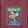 Women's - Disney - Toy Story Lightweight French Terry Wide Neck Long Sleeve Shirt - 2 of 4