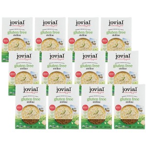 Jovial Organic Gluten Free Stelline Brown Rice Pasta - Case of 12/12 oz - 1 of 4