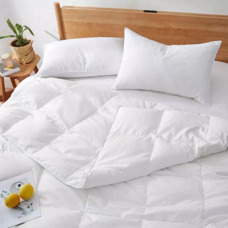 Peace Nest Light&All-Season Warmth White Goose Feather Down Comforter Duvet, 2 of 7