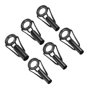 Unique Bargains Stainless Steel Ring Guide Fishing Rod Tip Repair Kit 6 Pcs - 1 of 4