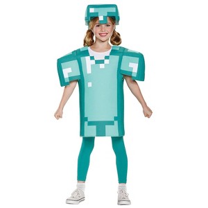 Disguise Kids' Classic Minecraft Armor Tunic Costume - 1 of 2