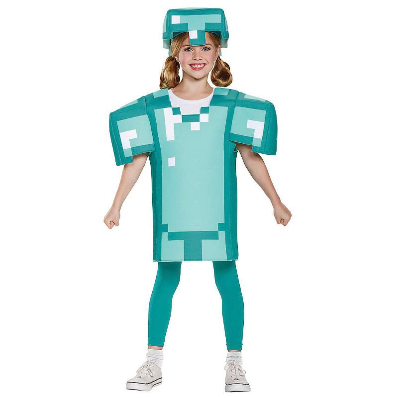 Disguise Kids' Classic Minecraft Armor Tunic Costume, 1 of 2