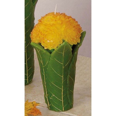 Gallerie II Orange Mum Bouquet Candle