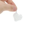 Unique Bargains Heart Beaded Shoelace Charms 1 Pair - 3 of 4