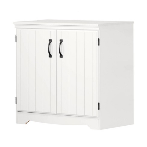 Farnel 2 Door Storage Cabinet Pure White South Shore Target