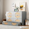 Whisen Clever Design Murphy Bed, Folded into a Cabinet with Large Drawer,USB Ports and Outlets - 2 of 4