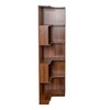 PDTEND 5-Tier Freestanding Corner Bookshelf with Baffle and Lights, Display Shelf Stand for Living Room, Bedroom, Office, or Kitchen - 4 of 4